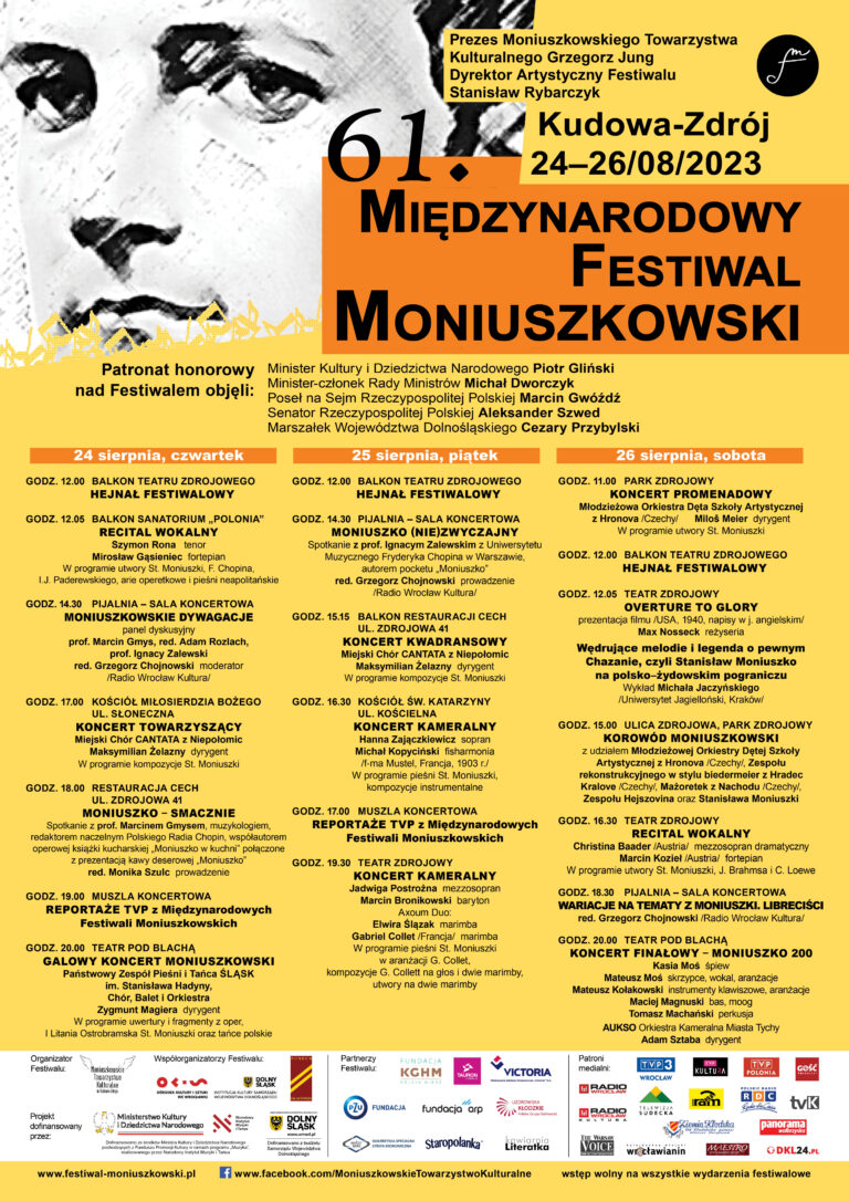 61. Międzynarodowy Festiwal Moniuszkowski w Kudowie-Zdroju